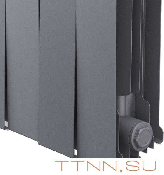Биметаллический радиатор Royal Thermo PianoForte 200 /Silver Satin - 18 секц.