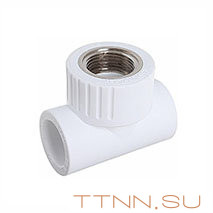 Тройник комбинированный с внутренней резьбой Valfex 25х1/2"х25