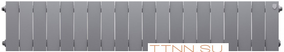 Биметаллический радиатор Royal Thermo PianoForte 200 /Silver Satin - 20 секц.
