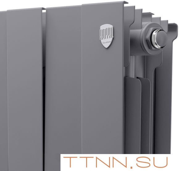 Биметаллический радиатор Royal Thermo PianoForte 200 /Silver Satin - 20 секц.