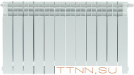 Биметаллический радиатор STOUT Titan 500 н/п 12 секции (SRB-3320-050012) Биметаллический радиатор STOUT Titan 500 н/п 12 секции (SRB-3320-050012)