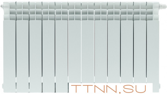 Биметаллический радиатор STOUT Titan 500 н/п 12 секции (SRB-3320-050012)