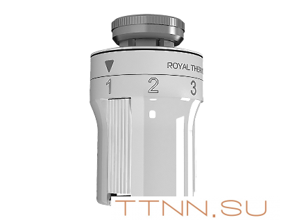 Термоголовка жидкостная Royal Thermo термоголовка М30х1,5 (белая)