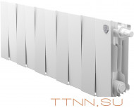 Биметаллический радиатор Royal Thermo Pianoforte 200 VD 10 секц. Bianco Traffico