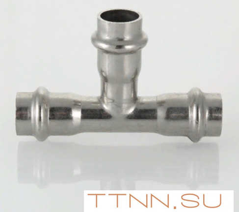 Тройник из нержавеющей стали Valtec 28х15х28 VTi.931.I.281528 Тройник из нержавеющей стали Valtec 28х15х28 VTi.931.I.281528