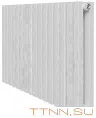 Стальной трубчатый радиатор 2-колончатый Royal Thermo Shift Q30 C2050 - 08 секц. RAL9016, боковое 1/2