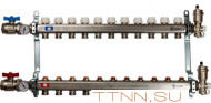 Коллектор с запорными клапанами STOUT SMS 0912 000011