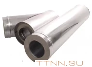 Сэндвич дымоход 1,0 м Ф110х200 Сэндвич дымоход 1,0 м Ф110х200