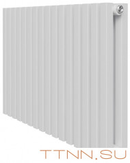 Стальной трубчатый радиатор 2-колончатый Royal Thermo Shift Q30 C2050 - 16 секц. RAL9016, боковое 1/2