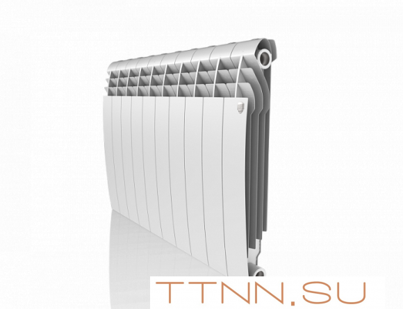 Биметаллический радиатор Royal Thermo BiLiner 500 Bianco Traffico 10 секц.
