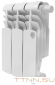 Биметаллический радиатор Royal Thermo Vittoria Super 300 VDR - 3 секц.