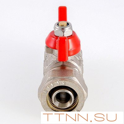 Кран шаровый под обжим Valtec 16 мм х 1/2 VT.341 Кран шаровый под обжим Valtec 16 мм х 1/2 VT.341