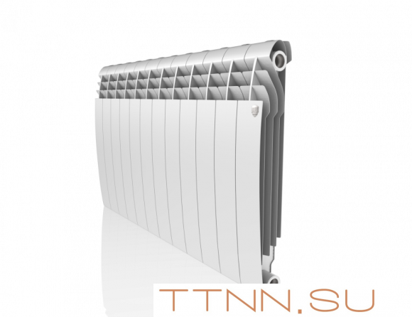 Биметаллический радиатор Royal Thermo BiLiner 500 Bianco Traffico 12 секц.