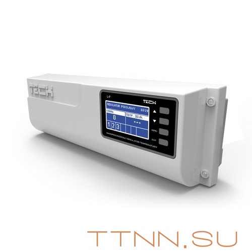 Контроллер термоэлектрических приводов TECH L-7 для напольного отопления серия-7