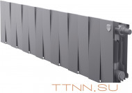 Биметаллический радиатор Royal Thermo Pianoforte 200 VD 14 секц. Silver Satin