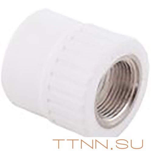 Муфта РосТурПласт PN25 комбинированная, внутр. резьба 25х1/2" арт.10654