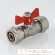 Кран шаровый под обжим бабочка Valtec 16 VT.343.N.1616