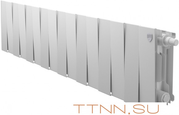 Биметаллический радиатор Royal Thermo Pianoforte 200 VD 16 секц. Bianco Traffico
