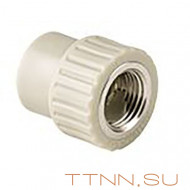 Муфта РосТурПласт PN25 комбинированная, внутр. резьба 25х1/2" арт.10935