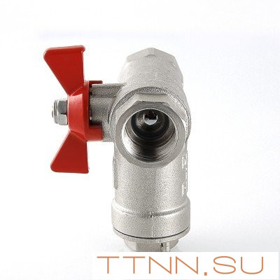 Кран шаровый с встроенным прямым фильтром Valtec 1/2 VT.294.N.04 FF Кран шаровый с встроенным прямым фильтром Valtec 1/2 VT.294.N.04 FF