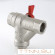 Кран шаровый с встроенным прямым фильтром Valtec 1/2 VT.294.N.04 FF