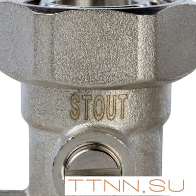 Однотрубный узел нижнего подключения STOUT SVH 0003 000020