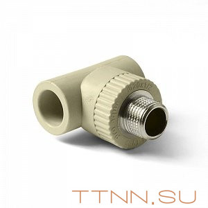 Тройник комбинированный с наружной резьбой Pro Aqua 20-3/4