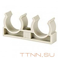 Опора РосТурПласт для труб двойная 25 арт.10972 Опора РосТурПласт для труб двойная 25 арт.10972