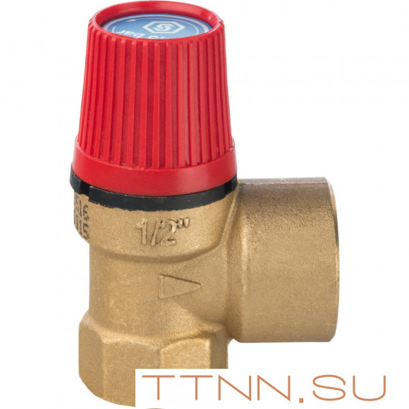 Аварийный клапан для отопления STOUT 15х1/2" 1,5 бар SVS-0001-001515 Аварийный клапан для отопления STOUT 15х1/2" 1,5 бар SVS-0001-001515