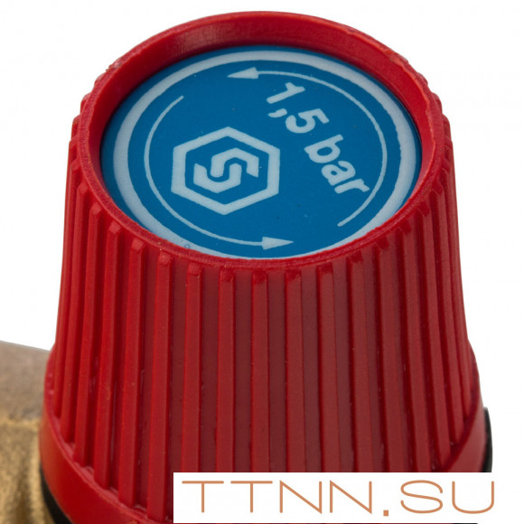 Аварийный клапан для отопления STOUT 15х1/2" 1,5 бар SVS-0001-001515 Аварийный клапан для отопления STOUT 15х1/2" 1,5 бар SVS-0001-001515