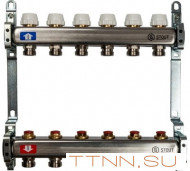 Коллектор с запорными клапанами STOUT SMS 0922 000006