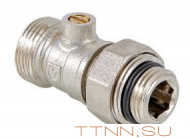 Кран для нижнего подключения радиатора Valtec 1/2х3/4 Кран для нижнего подключения радиатора Valtec 1/2х3/4