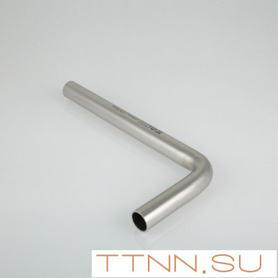 Отвод из нержавеющей стали 90 градусов Valtec d 15 L=70х160 мм