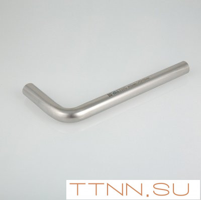 Отвод из нержавеющей стали 90 градусов Valtec d 15 L=70х160 мм