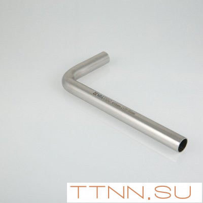 Отвод из нержавеющей стали 90 градусов Valtec d 15 L=70х160 мм