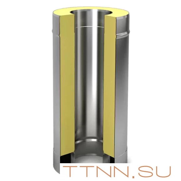 Сэндвич дымоход 1,0 м Ф150х250