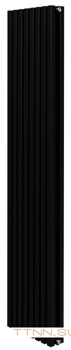 Стальной трубчатый радиатор 2-колончатый Royal Thermo Shift Q30 C2180 - 08 секц. RAL9005m, боковое 1/2