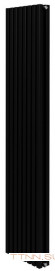 Стальной трубчатый радиатор 2-колончатый Royal Thermo Shift Q30 C2180 - 08 секц. RAL9005m, боковое 1/2