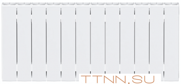 Биметаллический радиатор Rifar SUPReMO 350 х 6 секц НП прав (VR)