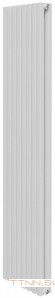 Стальной трубчатый радиатор 2-колончатый Royal Thermo Shift Q30 C2180 - 08 секц. RAL9016, боковое 1/2