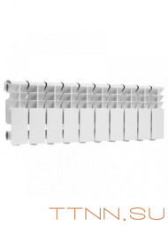 Биметаллический радиатор Rommer Plus Bm 200 10 секции Биметаллический радиатор Rommer Plus Bm 200 10 секции