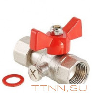 Кран для подключения манометра Valtec 1/2х3/8 VT.807 Кран для подключения манометра Valtec 1/2х3/8 VT.807