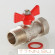 Кран шаровый с накидной гайкой 1" VT.260.N.0606