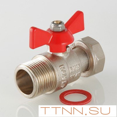 Кран шаровый с накидной гайкой 1" VT.260.N.0606 Кран шаровый с накидной гайкой 1" VT.260.N.0606