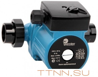 Насосная группа Wester Комплект НСУ с насосом циркуляционным WCP 25-60G 130 мм Насосная группа Wester Комплект НСУ с насосом циркуляционным WCP 25-60G 130 мм