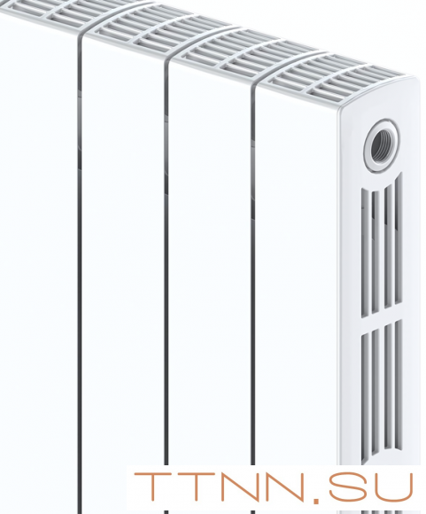 Биметаллический радиатор Rifar SUPReMO 350 х 9 секц НП лев (VL) Биметаллический радиатор Rifar SUPReMO 350 х 9 секц НП лев (VL)