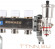 Для отопления Rommer 1"/3/4"x8 с запорными клапанами (RMS-3210-000008)