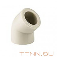 Угольник РосТурПласт PN25 45° внутр/внутр 25 арт.11031 Угольник РосТурПласт PN25 45° внутр/внутр 25 арт.11031