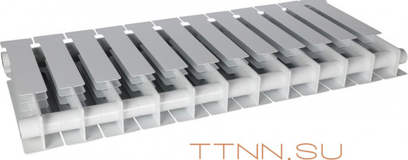 Алюминиевый радиатор STOUT ALPHA 350 12 секций (SRA-2310-035012)