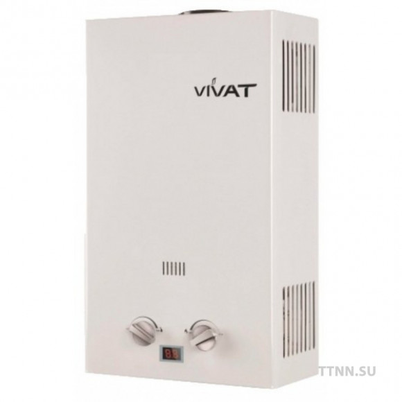 Газовая колонка VIVAT JSQ 20-10 NG электроподжиг 10 л/мин